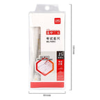 Deli 4 in 1 Student Exam Ruler Four - piece Set Containing Ruler Triangle Protractor - British D'sire