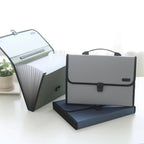 Deli 5556 13 - Grid A4 Folder Business Document Business Package Meeting Package(Silver) - British D'sire