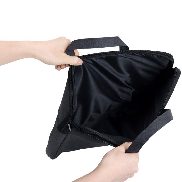 Deli 5590 Portable Briefcase Meeting Record Storage Bag Computer Bag(Black) Secondary image