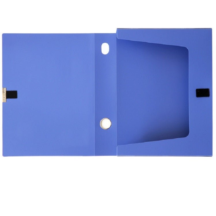 Deli 5683 File Box A4 Plastic File Box 55mm Office Storage Box Information Box - British D'sire