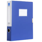 Deli 5683 File Box A4 Plastic File Box 55mm Office Storage Box Information Box - British D'sire