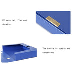 Deli 5683 File Box A4 Plastic File Box 55mm Office Storage Box Information Box - British D'sire
