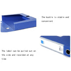 Deli 5683 File Box A4 Plastic File Box 55mm Office Storage Box Information Box - British D'sire