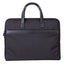 Deli 63751 Front And Rear Double Pockets Multi - Layer Briefcases Handheld Meeting Bag(Black) - British D'sire