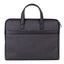 Deli 63751 Front And Rear Double Pockets Multi - Layer Briefcases Handheld Meeting Bag(Dark Gray) - British D'sire