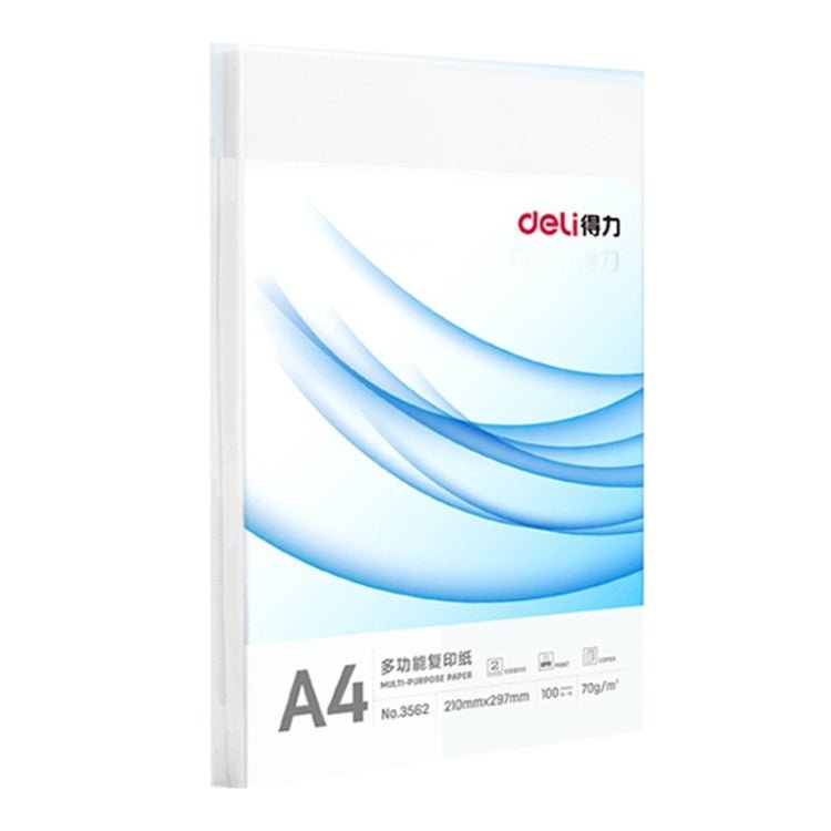 Deli 73380 A4 Multifunctional Copy Paper Office Copy Paper, Style: 100pcs A4 Paper(Random New and Old Packaging Delivery) - British D'sire