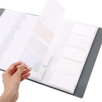 Deli Business Card Book Name Card Holder Book with 600 Business Cards Capacity - British D'sire