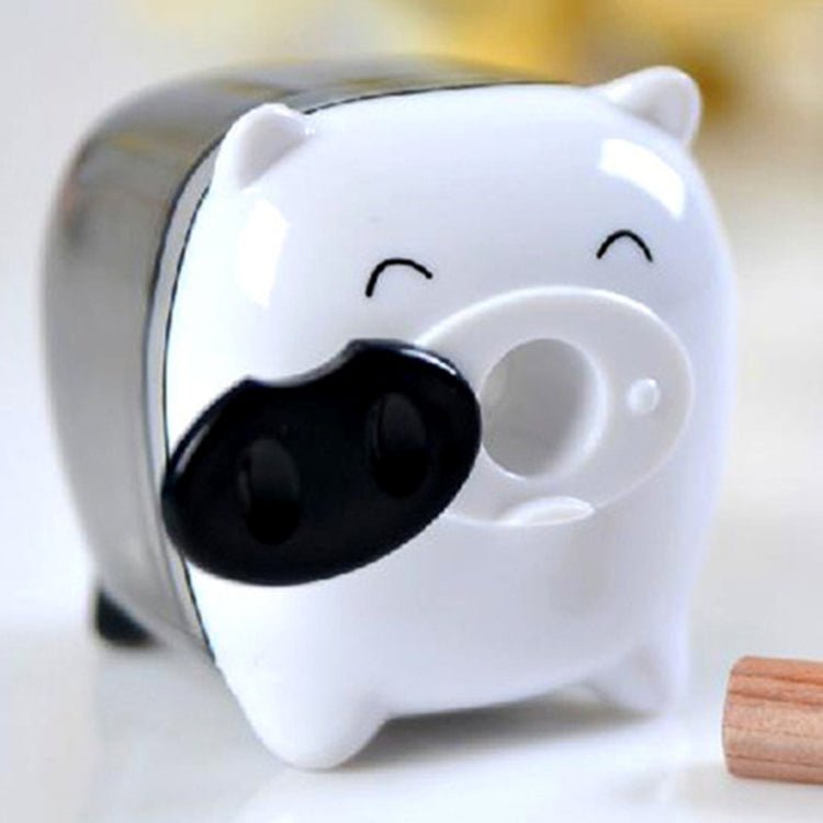 Deli Mini Pig Manual Pencil Sharpeners Kids Friendly at Home Office School, Random Color Delivery - British D'sire