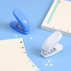 Deli Mini Small Hole Punch Single Circular Hole Punch Machine Manual Hole Punch, Size: 6x5.5cm, Random Color Delivery - British D'sire