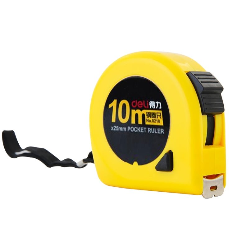 deli Retractable Ruler Measuring Tape Portable Pull Ruler Mini Tape Measure, Length: 10m - British D'sire