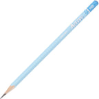 Deli S928 50 PCS/Barrel HB Pencil Students Round Writing Pencil(Blue) - British D'sire