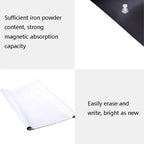 Deli Soft Iron Whiteboard Wall Sticker Office Study Home Erasable Magnetic Whiteboard Sticker, Size: 8710 (0.6x450x1000mm) - British D'sire