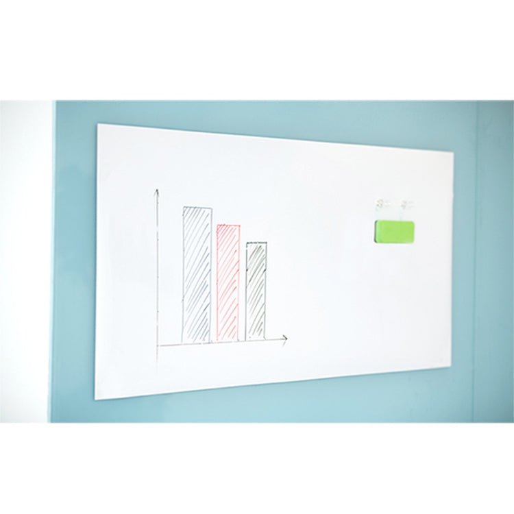 Deli Soft Iron Whiteboard Wall Sticker Office Study Home Erasable Magnetic Whiteboard Sticker, Size: 8710 (0.6x450x1000mm) - British D'sire