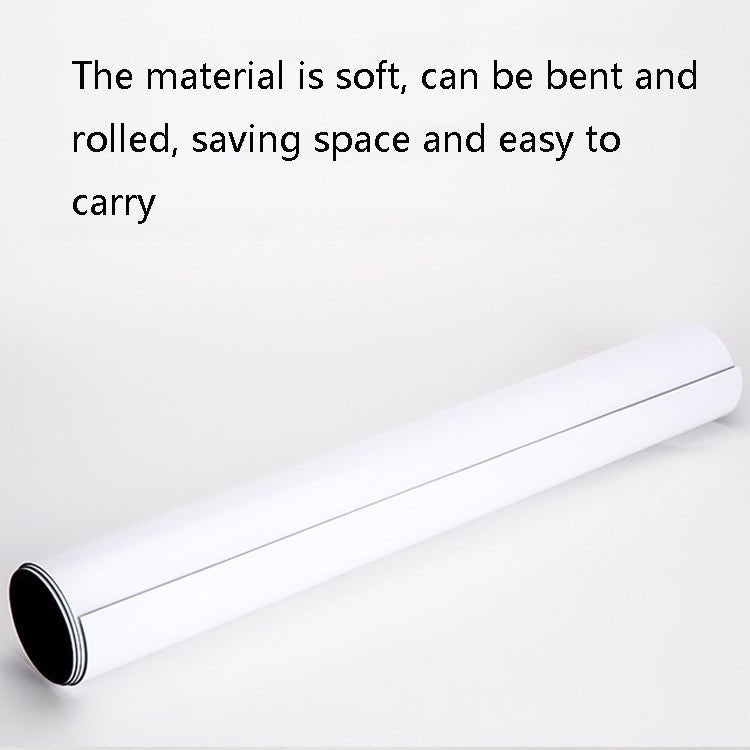 Deli Soft Iron Whiteboard Wall Sticker Office Study Home Erasable Magnetic Whiteboard Sticker, Size: 8715 (0.5x450x1000mm) - British D'sire