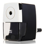 Deli Stationery Pencil Sharpeners Office School Supplies Mechanical Manual Pencil Sharpener(Black) - British D'sire