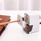 Deli Stationery Pencil Sharpeners Office School Supplies Mechanical Manual Pencil Sharpener(Black) - British D'sire