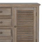 Delphine Collection 2 Door 4 Drawer Large Dresser Base - Sideboards - British D'sire