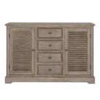 Delphine Collection 2 Door 4 Drawer Large Dresser Base - Sideboards - British D'sire