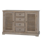 Delphine Collection 2 Door 4 Drawer Large Dresser Base - Sideboards - British D'sire
