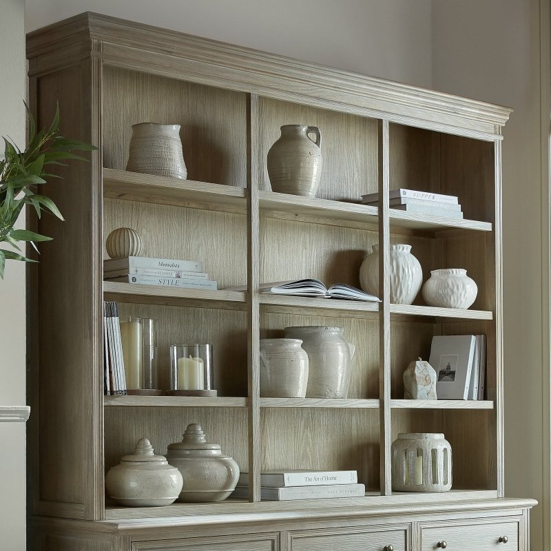 Delphine Collection 3 Shelf Large Dresser Top - Sideboards - British D'sire