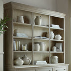 Delphine Collection 3 Shelf Large Dresser Top - Sideboards - British D'sire