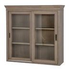 Delphine Collection Sliding Glass Dresser Top - Sideboards - British D'sire