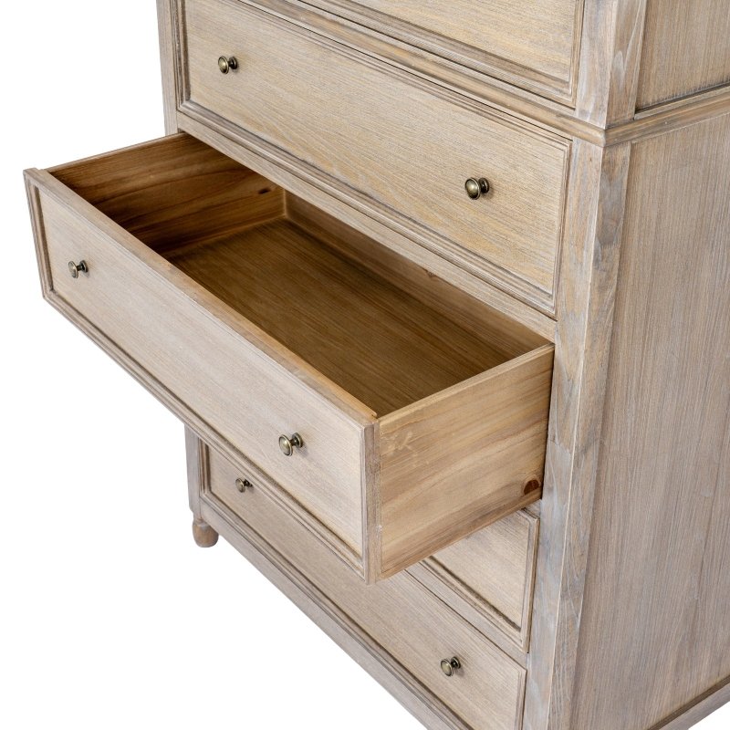 Delphine Collection Tall 5 Drawer Chest - Sideboards - British D'sire
