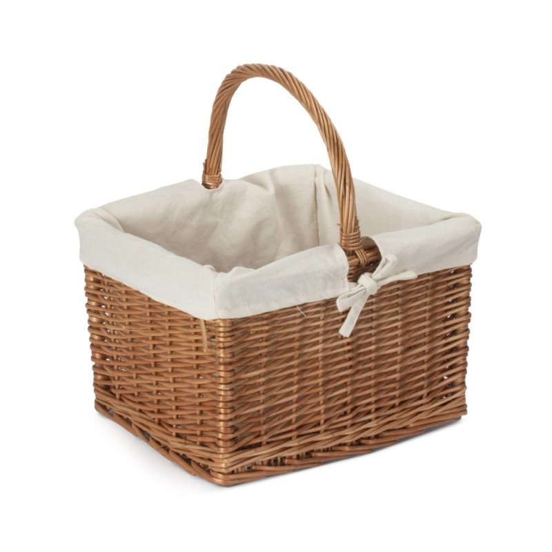 Deluxe Butchers Rectangular Shopping Basket - Shopping Baskets - British D'sire