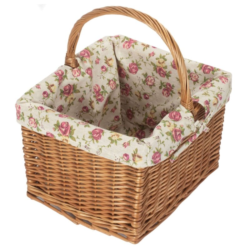 Deluxe Butchers Rectangular Shopping Basket - Shopping Baskets - British D'sire