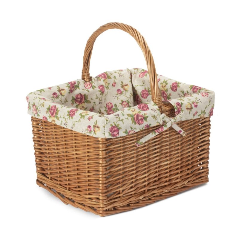 Deluxe Butchers Rectangular Shopping Basket - Shopping Baskets - British D'sire