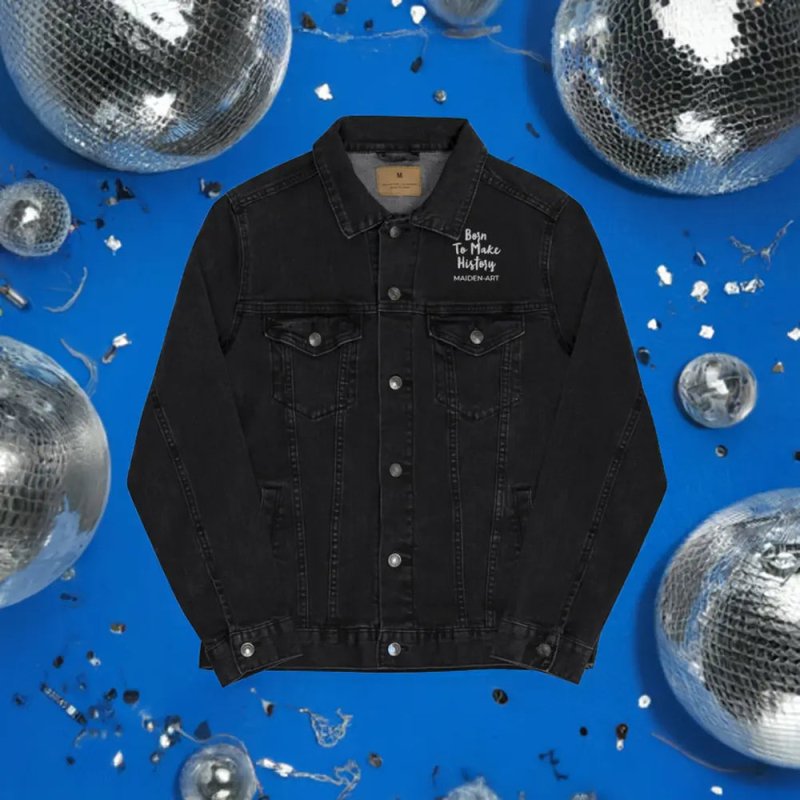 Denim jacket The Rebel Girl in Me will Never Die Unisex denim jacket - Unisex denim jacket - British D'sire