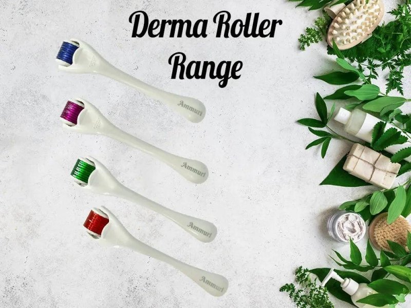 Derma Roller with Microneedles - AESTHETIC DERMA ROLLER SYSTEM - British D'sire