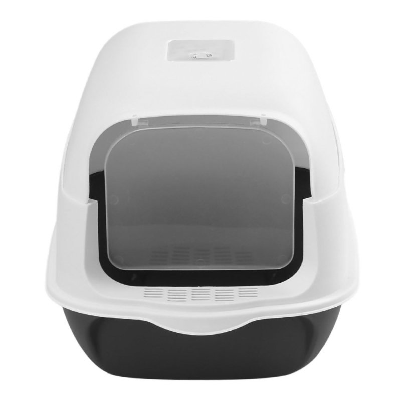 Detachable Cat Litter Box, Black+ White - Cat Litter Box - British D'sire