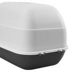 Detachable Cat Litter Box, Black+ White - Cat Litter Box - British D'sire