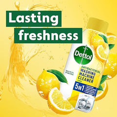 Dettol Lemon Breeze Washing Machine Cleaner, 250 ml, Pack of 3 - Washing Machine Cleaner - British D'sire