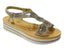 Diamante Elastic Ankle Strap Wedge Sandals - Sandals - British D'sire