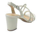 Diamante Glitter Ankle Strap Block Heel Shoes - Heels - British D'sire