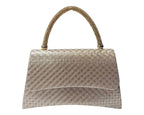 Diamante Glitter Clutch Tote Bag - Bags - British D'sire