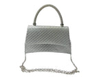 Diamante Glitter Clutch Tote Bag - Bags - British D'sire