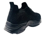 Diamante Socks Lace Up Trainers - Trainers - British D'sire