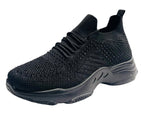 Diamante Socks Lace Up Trainers - Trainers - British D'sire
