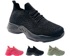 Diamante Socks Lace Up Trainers - Trainers - British D'sire