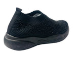 Diamante Socks Slip On Trainers - Trainers - British D'sire