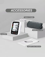 Digital Blood Pressure Monitor Automatic Arm Pulse Meter Voice Talking BP Machine(US Logistics only For USPS.TK/TMEU only For self-pickup)(Platform policies vary; relevant qualifications are attached via link, please do not list products without required - British D'sire