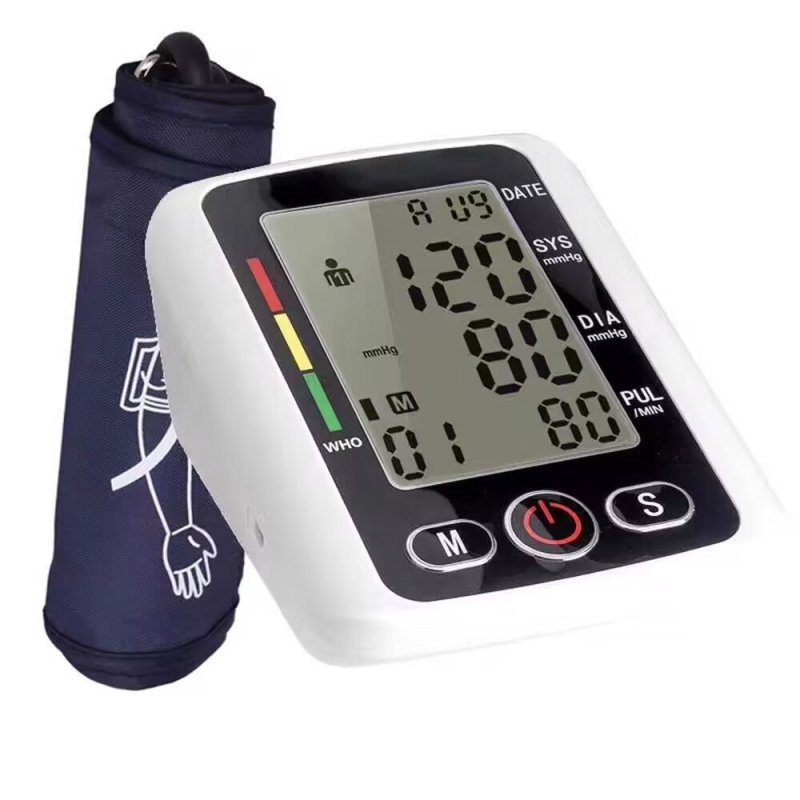 Digital Blood Pressure Monitor Automatic Arm Pulse Meter Voice Talking BP Machine(US Logistics only For USPS.TK/TMEU only For self-pickup)(Platform policies vary; relevant qualifications are attached via link, please do not list products without required - British D'sire