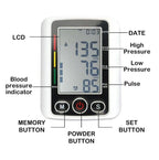 Digital Blood Pressure Monitor Automatic Arm Pulse Meter Voice Talking BP Machine(US Logistics only For USPS.TK/TMEU only For self-pickup)(Platform policies vary; relevant qualifications are attached via link, please do not list products without required - British D'sire