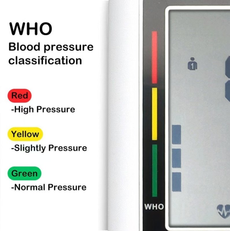 Digital Blood Pressure Monitor Automatic Arm Pulse Meter Voice Talking BP Machine(US Logistics only For USPS.TK/TMEU only For self-pickup)(Platform policies vary; relevant qualifications are attached via link, please do not list products without required - British D'sire