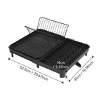 Dish Drainer with Drying Tray - Dish Drainer - British D'sire