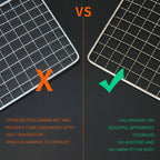 Disposable Rectangle Barbecue Grill Net - Barbecue Grill Net - British D'sire