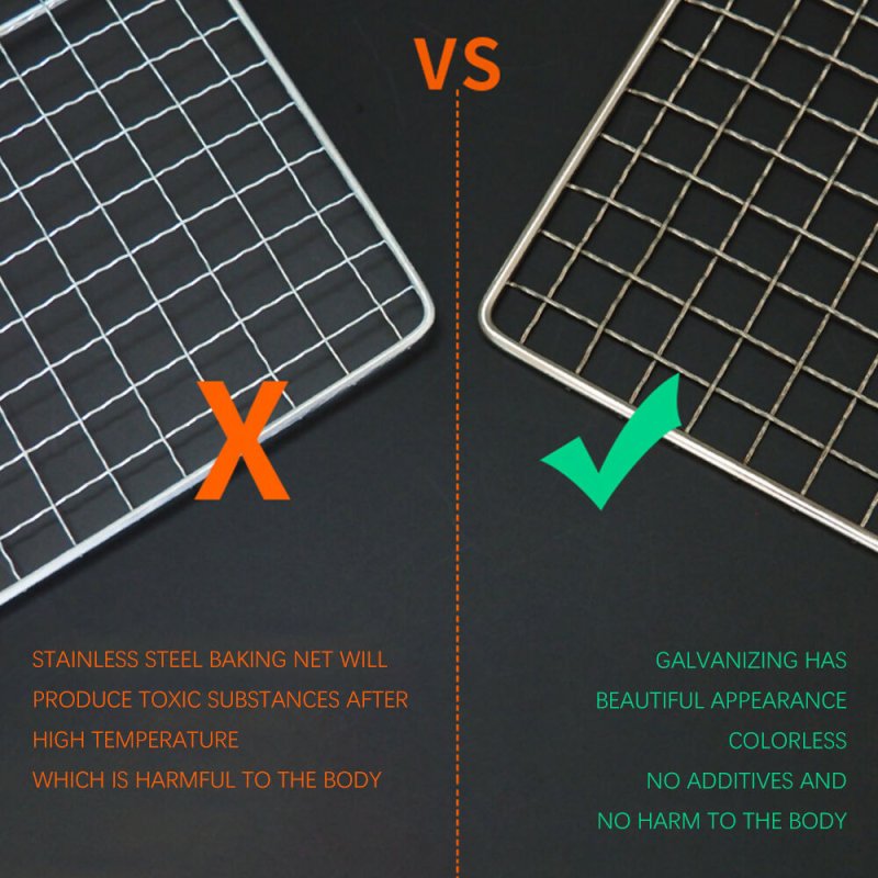 Disposable Rectangle Barbecue Grill Net - Barbecue Grill Net - British D'sire